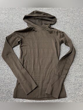 Lululemon Rest Less Black Long Sleeve Hoodie